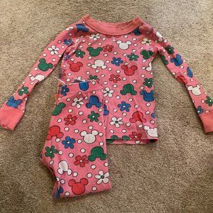 Hanna Andersson Mickey Mouse 3T Pajamas